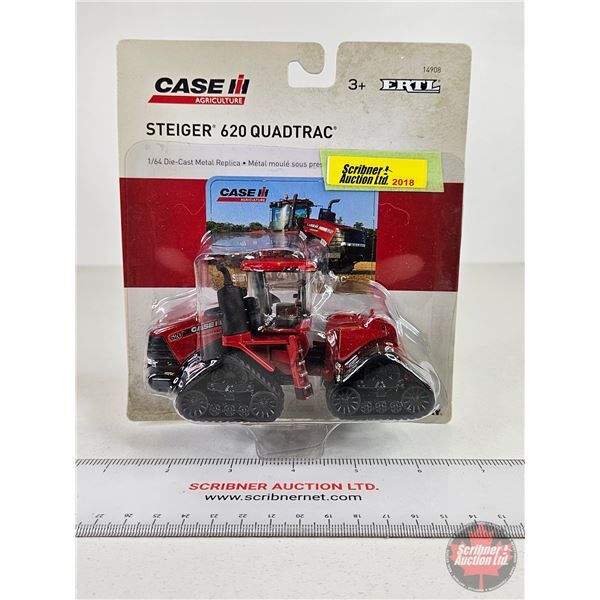 CASE Steiger 620 Quadtrac (ERTL) (Scale 1:64) (Pkg Measures : 7"H x 6-1/4"W x 2-1/4"D)