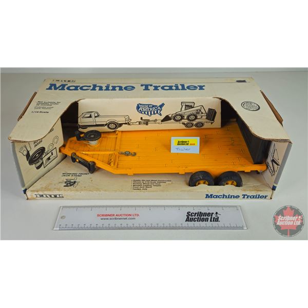 Machine Trailer (ERTL) (Scale 1:16) (Box Measures : 5-1/4"H x 17-3/8"W x 9-1/2"D)