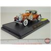 Image 3 : Model Car : 1930 Packard (In Case)  (Scale 1:32) (Case Measures : 4-1/4"H x 8-3/4"W x 4-1/4")