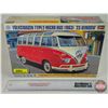 Image 1 : Volkswagen Type 2 Micro Bus 1963 : '23-Window Historic Car Series 10 (Hasegawa) (Scale 1:24) (Box Me