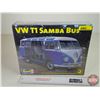 Image 1 : Revell Model Kit : VW T1 Samba Bus (2010) (NIB) (Scale 1:24) (Box Measures : 3"H x 11-1/2"W x 9-1/4"