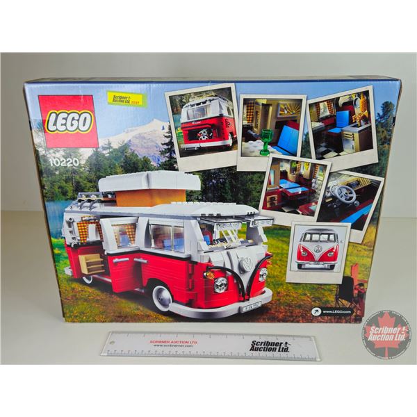 LEGO Building Toy : Volkswagen T1 Camper Van  (Box Measures : 14-3/4"H x 18-3/4"W x 2-5/8"D)