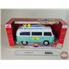 Image 1 : Dickie Toys : Surfer Van (Plastic Friction Toy) (Box Measures : 8"H x 16"W x 6"D)