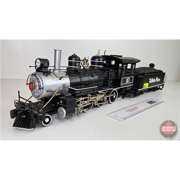 Electric Locomotive & Tender : Bachman "White Pass" (G Scale) (Issue w/ Drive Gear) (See Consignor N