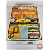 Image 1 : Eldon Daytona Beach Detroit Stock Car Road Race Set  (Note : No Controllers or Power Pack) (Box Meas