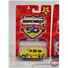 Image 2 : Matchbox (4) : 50th Anniversary Collection - 1962 VW - Ford Model A - Fire Saver - London Taxi (Scal