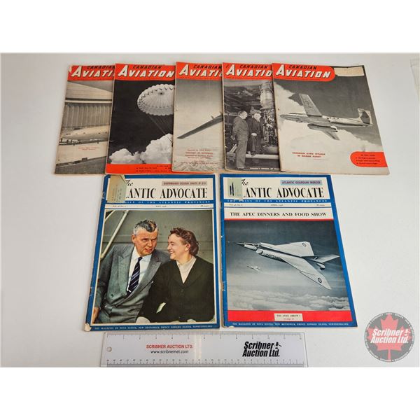 Aviation Magazines (7) (1940's-1950's) (See Consignor Note)