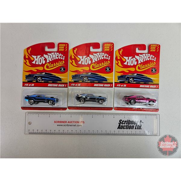 Hotwheels (3) : 2005 Mustang Mach 1 (Spectraflame Classic) (Scale 1:64)