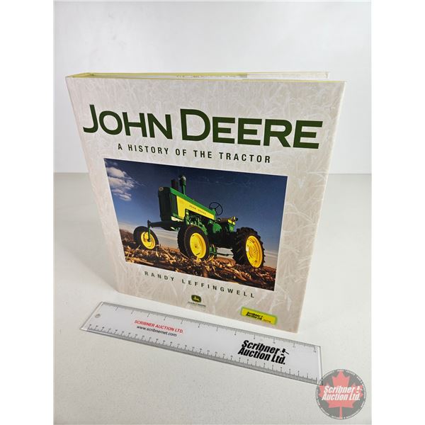 Hard Cover Book : John Deere : A History of the Tractor  (12-1/4" x 11" x 1-3/4"D)