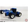 Image 2 : New Holland Collector Combo : 3 Tractors & Cultivator (Scale 1:64)