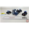 Image 5 : New Holland Collector Combo : 3 Tractors & Cultivator (Scale 1:64)