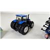 Image 9 : New Holland Collector Combo : 3 Tractors & Cultivator (Scale 1:64)