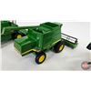 Image 10 : Collector Combo : John Deere - 8560 Tractor - 637 Disc - 7720 Combine w/Corn Header - Combine w/Head