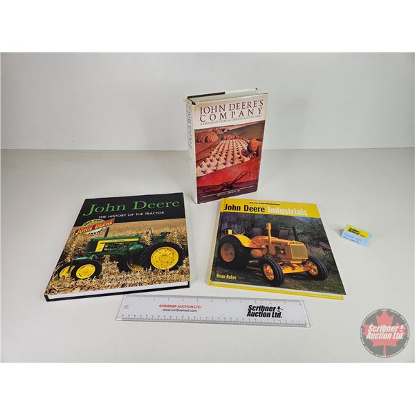 John Deere Books (3) : - Hardcover : The History of the Tractor (w/DVD) (11-1/2" x 10") - Hardcover 