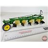 Image 2 : John Deere Precision Classics #6 : Model F145H : 5-Bottom Moldboard Plow (ERTL) (Scale 1:16) (Box Me