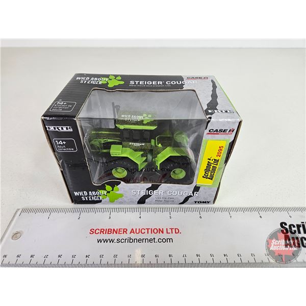 CASE Steiger Cougar (ERTL) (Scale 1:64) (Box Measures : 3-1/2"H x 5"W x 3"D)