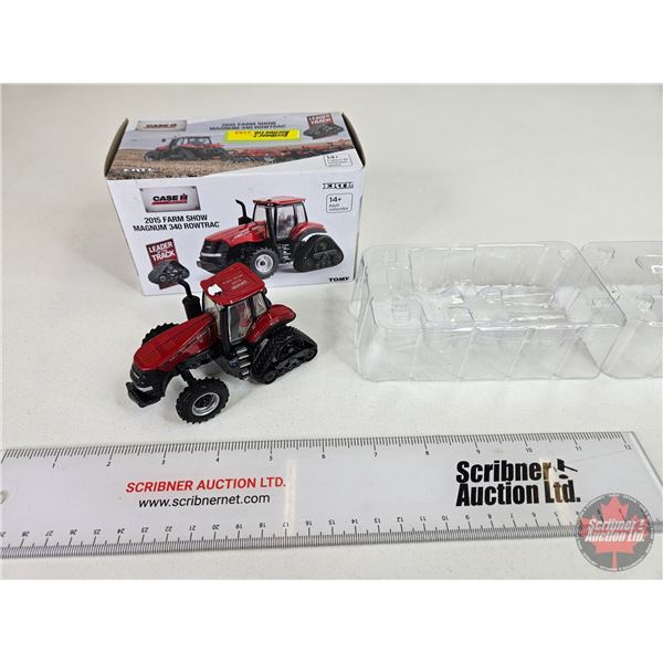CASE 2015 Farm Show : Magnum 340 Rowtrac (ERTL) (Scale 1:64) (Box Measures: 3-1/4"H x 5-3/4"W x 3-1/
