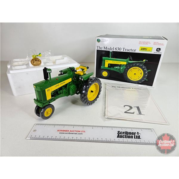 John Deere Precision Classics #21 : The Model 630 Tractor (ERTL) (Scale 1:16) (Box Measures: 7-1/2"H