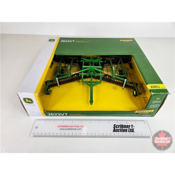 John Deere 2623VT Vertical Tillage (ERTL) (Scale 1:32) (Box Measures: 4"H x 14-1/2"W x 12-1/2"D)