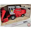 Image 3 : Massey Ferguson 850 Combine (ERTL) (Scale 1:16) (Box Measures : 8"H x 16" x 11"D) (Note: Water Damag