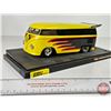 Image 1 : Hot Wheels : Customized VW Drag Bus (on Platform) (Measures with Platform : 4-1/2"H x 13"W x 6-1/2"D