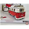 Image 12 : LEGO Building Toy : Volkswagen T1 Camper Van : Constructed  (Box Measures : 14-3/4"H x 18-3/4"W x 2-