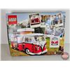 Image 17 : LEGO Building Toy : Volkswagen T1 Camper Van : Constructed  (Box Measures : 14-3/4"H x 18-3/4"W x 2-