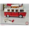 Image 2 : LEGO Building Toy : Volkswagen T1 Camper Van : Constructed  (Box Measures : 14-3/4"H x 18-3/4"W x 2-