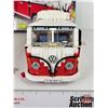Image 7 : LEGO Building Toy : Volkswagen T1 Camper Van : Constructed  (Box Measures : 14-3/4"H x 18-3/4"W x 2-