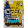 Image 8 : Jada Toys (3): - '62 Volkswagen Bus (Blue/White) (2006) - '62 Volkswagen Bus (Red/Black) (2006) - '7