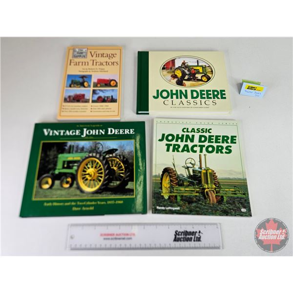 Books (4) : Vintage / Classic Tractors  - Hardcover : John Deere Classics  - Softcover : Classic Joh