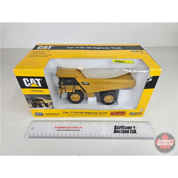 CAT : Cat 777D Off Highway Truck (Norscot) (Scale 1:50) (Box Measures: 6"H x 12"W x 6"D)
