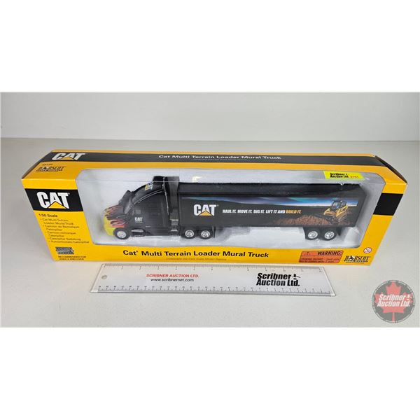 CAT : Cat Multi terrain Loader Mural Truck  (Scale 1:50) (Box Measures: 5-1/4"H x 18"W x 3-1/2"D)