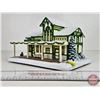 Image 8 : John Deere Creek Village "Train Station" (COA #A3543) Hawthorne Village : Thomas Kinkade (Measures: 