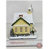 Image 3 : John Deere Creek Village "Deer Creek School" (COA #A2188) Hawthorne Village : Thomas Kinkade (Measur