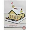 Image 6 : John Deere Creek Village "Deer Creek School" (COA #A2188) Hawthorne Village : Thomas Kinkade (Measur