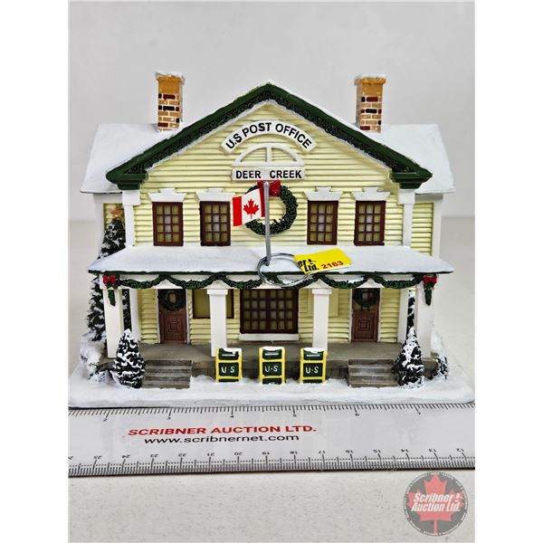 John Deere Creek Village "Post Office" (COA #A1201 NOTE: No COA Card) Hawthorne Village : Thomas Kin