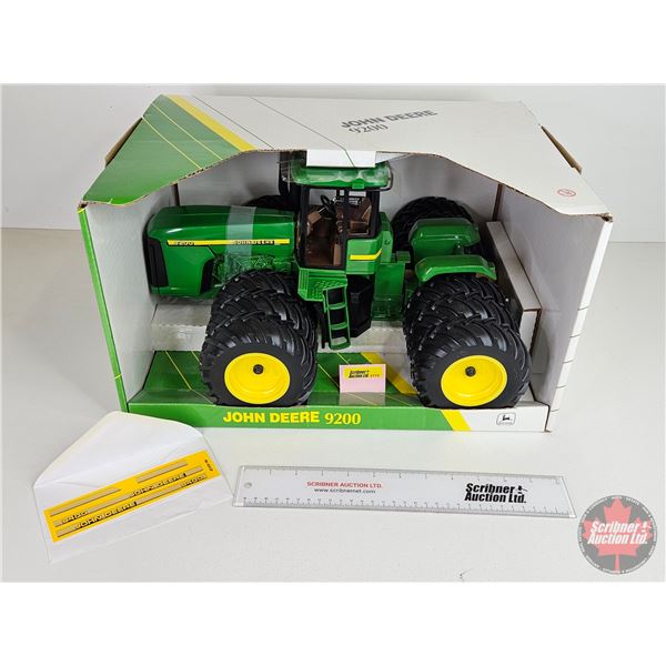 John Deere 9200 Tractor: Tripples c/w Decal Set 9400 (ERTL) (Scale 1:16) (Box Measures : 10"H x 18"W