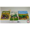 Image 1 : John Deere Books (3) : - Farm Tractors (Hardcover) - History of the Big Green Machines (Paperback) -