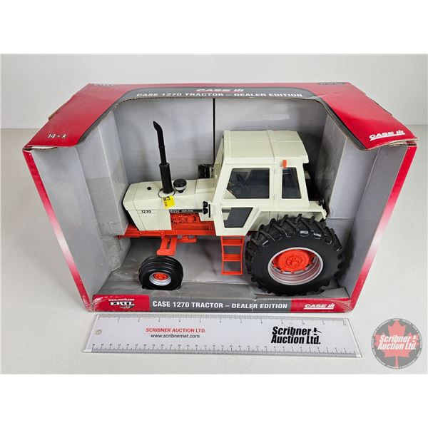 CASE 1270 Agri King Tractor : Dealer Edition (ERTL) (Scale 1:16) (Box Measures : 9"H x 13-1/2"W x 7-
