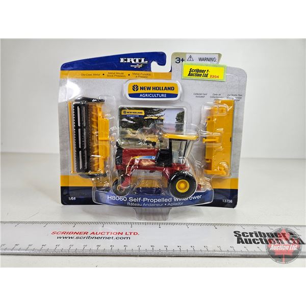 New Holland H8060 Self-Propelled Windrower (ERTL) (Scale 1:64)