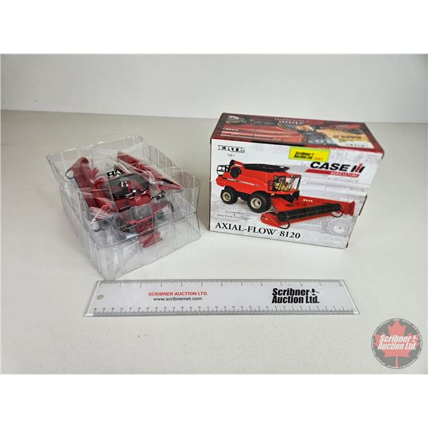 CASE IH Axial-Flow 8120 : 2008 Farm Show (ERTL) (Scale 1:64) (Box Measures : 6"H x 8"W x 4"D)