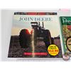 Image 2 : John Deere Paperback Books (2) : By Randy Leffingwell (Largest Book Measures : 10"H x 10"W)