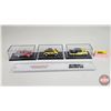 Image 1 : Hot Rods (3) (In Cases) (One Case Damaged) (Scale 1:64) (Each Case Measures : 2"H x 4-1/2"W x 2"D)