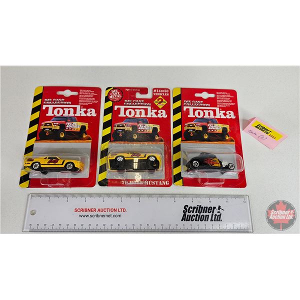 Tonka Collection (3) (MAISTO) - '70 Boss Mustang (2) - 1934 Ford Hot Rod (Scale 1:64)