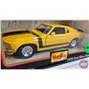 Image 3 : Model Car : 1970 Ford Boss Mustang : Special Editon (Maisto) (Scale 1:24) (Box Measures : 4"H x 8-3/