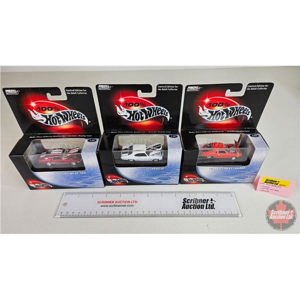Hot Wheels (3) : Metal Collection Limited Edition - '69 Pro Street Camaro (Collector No. 31 2003) - 