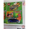 Image 4 : Road Champs (2) : Shock Racers ~ Crankin' It Up - 1969 Camero - '34 Ford (Scale 1:64)