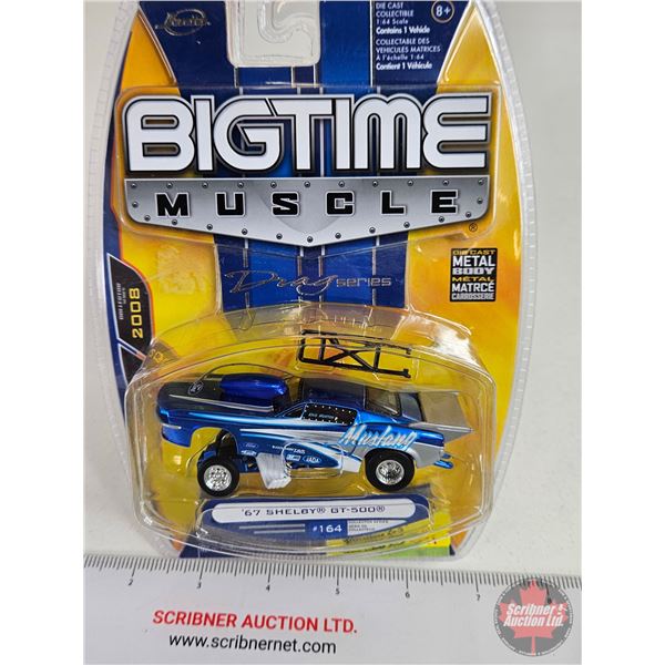 Bigtime Muscle : '67 Shelby GT-500 : Drag Series (JADA) (Scale 1:64)