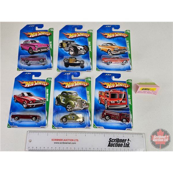 Hot Wheels (6) : Treasure Hunts 2009 - Fire-Eater - Neet Streeter - Ford Mustang - Bone Shaker - '57